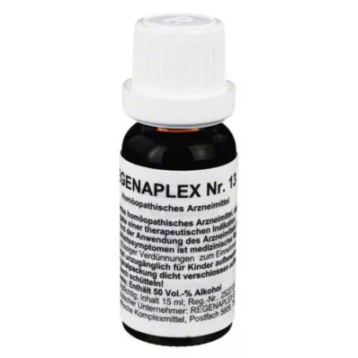 REGENAPLEX Gotas n.º 13, 15 ml