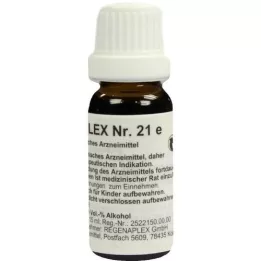 REGENAPLEX N.º 21 e gotas, 15 ml