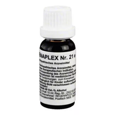 REGENAPLEX N.º 21 e gotas, 15 ml REGENAPLEX N.º 21 e gotas, 15 ml