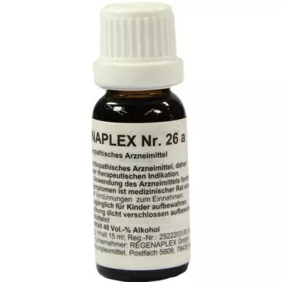 REGENAPLEX N.º 26 a gotas, 15 ml