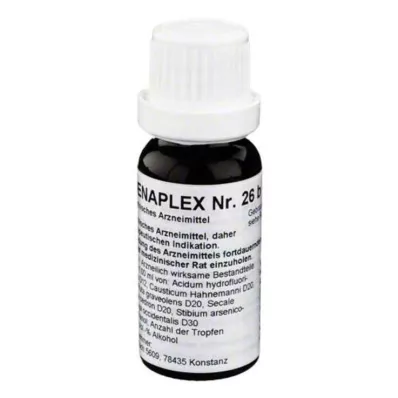 REGENAPLEX N.º 26 b gotas, 15 ml
