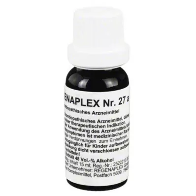 REGENAPLEX N.º 27 a gotas, 15 ml REGENAPLEX N.º 27 a gotas, 15 ml