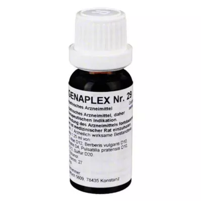 REGENAPLEX N.º 29 Gotas, 15 ml REGENAPLEX N.º 29 Gotas, 15 ml