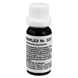 REGENAPLEX N.º 33/1 gotas, 15 ml