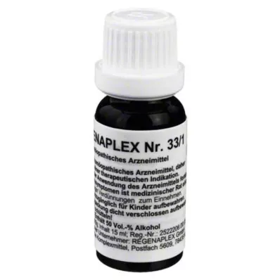 REGENAPLEX N.º 33/1 gotas, 15 ml