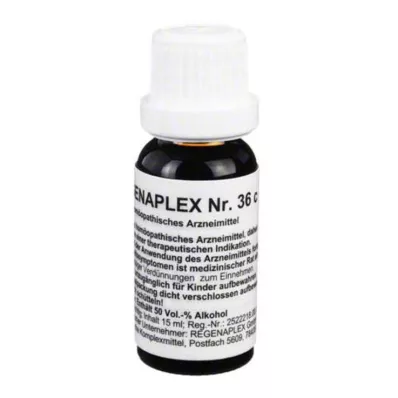 REGENAPLEX N.º 36 c gotas, 15 ml REGENAPLEX N.º 36 c gotas, 15 ml