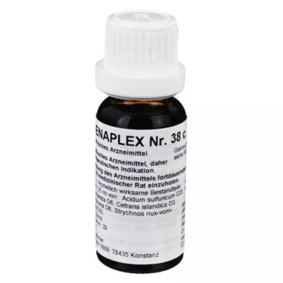 REGENAPLEX N.º 38 c gotas, 15 ml REGENAPLEX N.º 38 c gotas, 15 ml