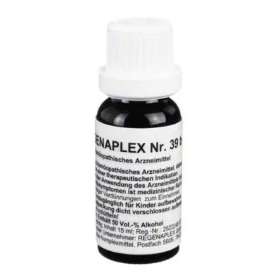 REGENAPLEX N.º 39 b gotas, 15 ml
