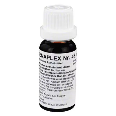 REGENAPLEX N.º 45 a gotas, 15 ml