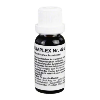 REGENAPLEX N.º 49 a gotas, 15 ml