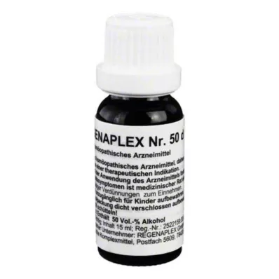 REGENAPLEX N.º 50 d gotas, 15 ml REGENAPLEX N.º 50 d gotas, 15 ml