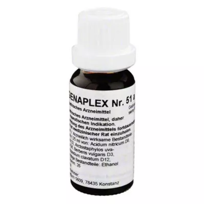 REGENAPLEX N.º 51 a gotas, 15 ml REGENAPLEX N.º 51 a gotas, 15 ml