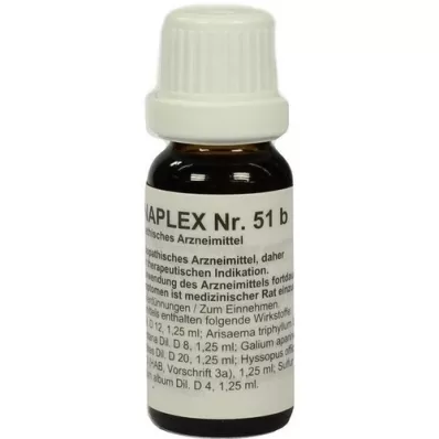 REGENAPLEX N.º 51 b gotas, 15 ml