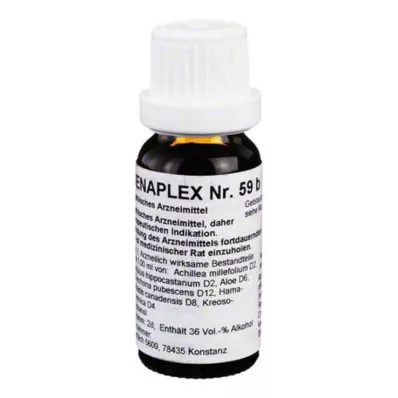 REGENAPLEX N.º 59 b gotas, 15 ml