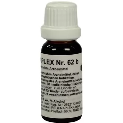 REGENAPLEX N.º 62 b gotas, 15 ml