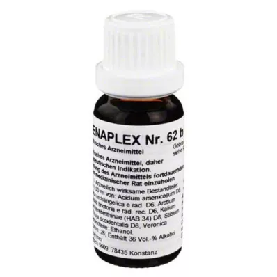 REGENAPLEX N.º 62 b gotas, 15 ml