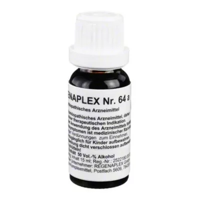 REGENAPLEX N.º 64 a gotas, 15 ml