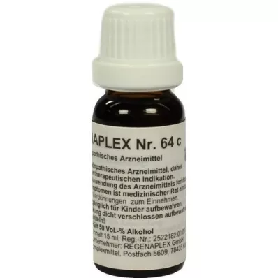 REGENAPLEX N.º 64 c gotas, 15 ml