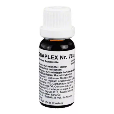 REGENAPLEX N.º 76 a gotas, 15 ml REGENAPLEX N.º 76 a gotas, 15 ml
