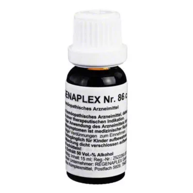 REGENAPLEX N.º 86 c gotas, 15 ml REGENAPLEX N.º 86 c gotas, 15 ml
