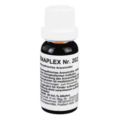 REGENAPLEX Gotas n.º 202, 15 ml REGENAPLEX Gotas n.º 202, 15 ml
