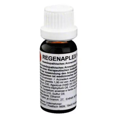 REGENAPLEX N.º 507 Gotas, 15 ml REGENAPLEX N.º 507 Gotas, 15 ml