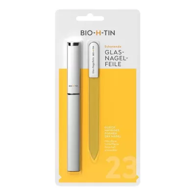 BIO-H-TIN Lima de vidro para unhas, 1 unidade