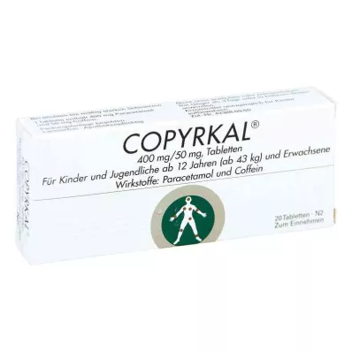 COPYRKAL Comprimidos, 20 unidades