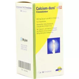 CALCIUM DURA Vit D3 comprimidos revestidos por película, 50 unid