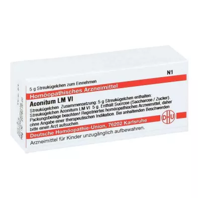 ACONITUM LM VI Glóbulos, 5 g