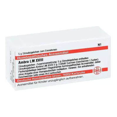 AMBRA LM XVIII Glóbulos, 5 g