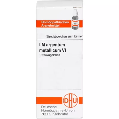 ARGENTUM METALLICUM LM VI Glóbulos, 5 g