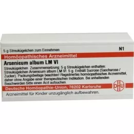 ARSENICUM ALBUM LM VI Glóbulos, 5 g