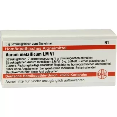 AURUM METALLICUM LM VI Glóbulos, 5 g