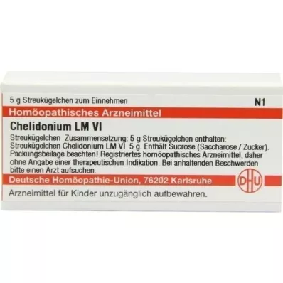 CHELIDONIUM LM VI Glóbulos, 5 g