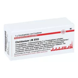 CHELIDONIUM LM XVIII Glóbulos, 5 g