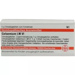 GELSEMIUM LM VI Glóbulos, 5 g