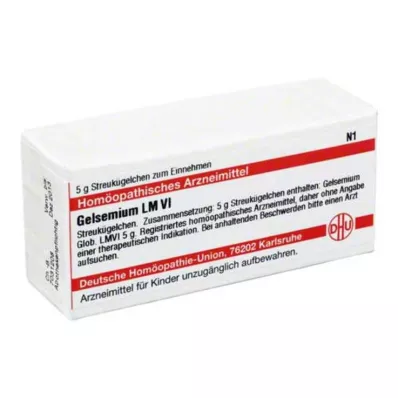 GELSEMIUM LM VI Glóbulos, 5 g GELSEMIUM LM VI Glóbulos, 5 g
