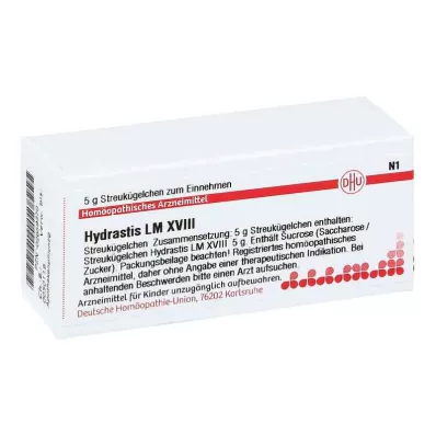 HYDRASTIS LM XVIII Glóbulos, 5 g HYDRASTIS LM XVIII Glóbulos, 5 g