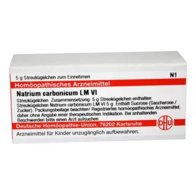 NATRIUM CARBONICUM LM VI Glóbulos, 5 g NATRIUM CARBONICUM LM VI Glóbulos, 5 g