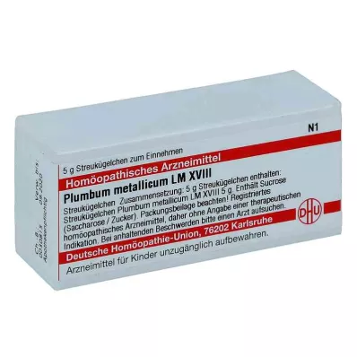 PLUMBUM METALLICUM LM XVIII Glóbulos, 5 g