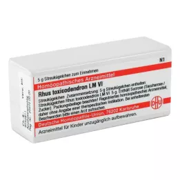 RHUS TOXICODENDRON LM VI Glóbulos, 5 g