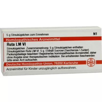RUTA LM VI Glóbulos, 5 g RUTA LM VI Glóbulos, 5 g