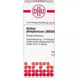 ACIDUM PHOSPHORICUM LM XVIII Diluição, 10 ml