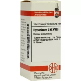 HYPERICUM LM XVIII Diluição, 10 ml