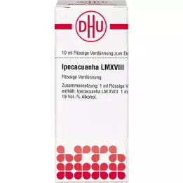 IPECACUANHA LM XVIII Diluição, 10 ml