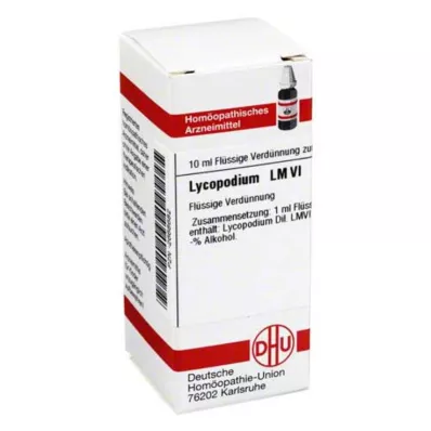 LYCOPODIUM LM VI Diluição, 10 ml