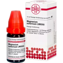 MAGNESIUM SULFURICUM LM XVIII Diluição, 10 ml