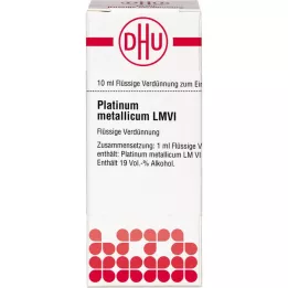 PLATINUM METALLICUM LM VI Diluição, 10 ml