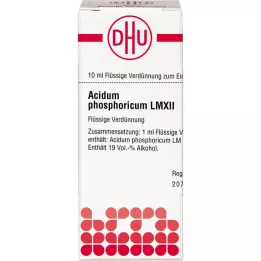 ACIDUM PHOSPHORICUM LM XII Diluição, 10 ml